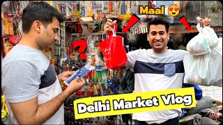 Delhi Cheapest Electronic Market Vlog   Sara Maal Loot Liya?