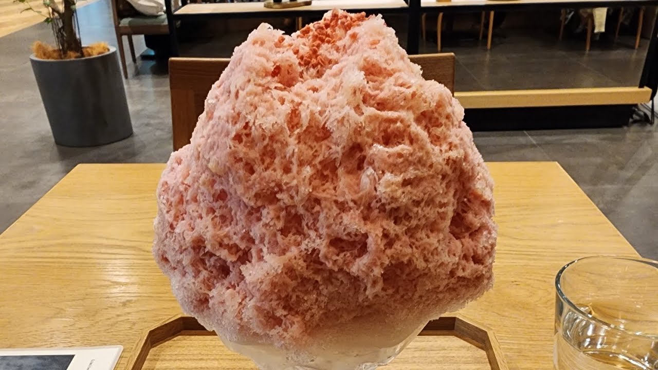 🍧 かき氷 Sweet Sakura Milk Shaved Ice - Kakigōri 🍧 || LEXUS
