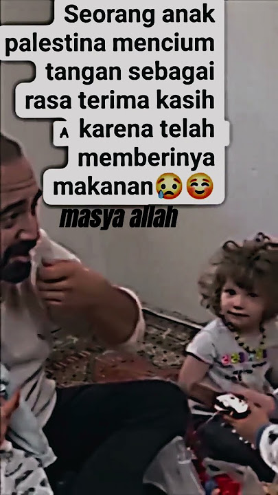 masya allah ahlak anak palestina .lagu atuna tufuli #viral #share#palestina #storywa