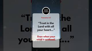 Trust in the Lord with all your heart…🙏 #shorts #motivation