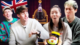 Americans Try Famous British Snacks For The First Time • Korean Englishman x Watcher