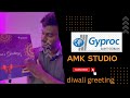 Gift from gyproc saint goblin company  diwali greetings  amk studio amkstudio