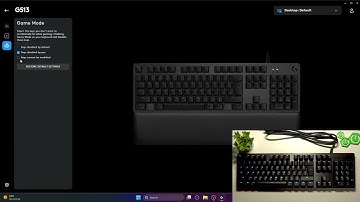 Logitech G513 – How to Manage Game Mode