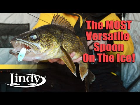 The MOST Versatile Ice Fishing Spoon - Lindy Quiver Spoon 