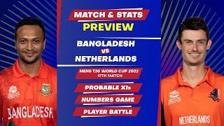 Netherlands+vs+Bangladesh+-+T20+World+Cup+2022:+Match+17-+Super+12,+Group+2