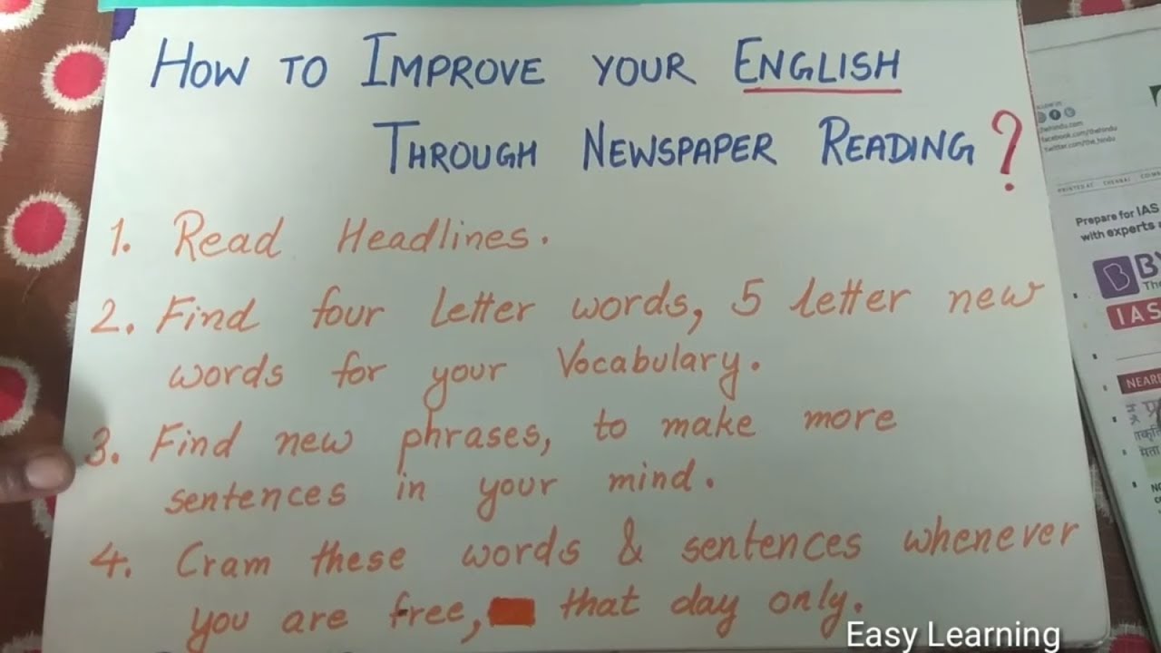 Топик: English Course Work on Newspaper Reading