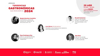 Jornada Tendencias Gastronómicas Que Marcarán El 2024