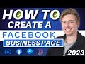 How to create a facebook business page in 2023  meta for business