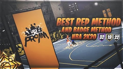 BEST BADGE AND REP METHOD NBA 2K20! BADGE GLITCH AFTER PATCH 1.12. BADGES MAX IN A DAY! PROAM METHOD