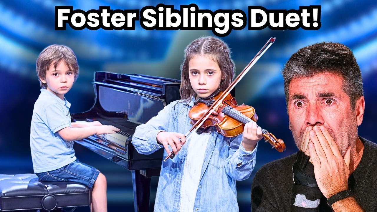 No One Could Stop Crying: Legendary 5 year-old Foster Siblings Destroys The Piano/ Violin