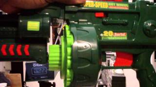 Hot Wheel Semi-Auto Soft Bullet Gun