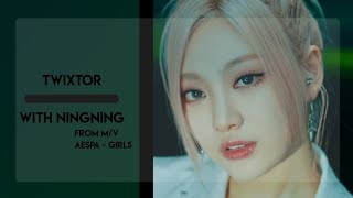 Aespa Ningning Twixtor Editing Clips