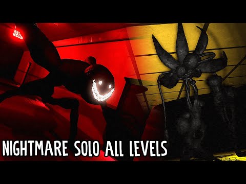 Apeirophobia - Nightmare Mode - Level 0 to 16 - Solo (Full Walkthrough) - Roblox