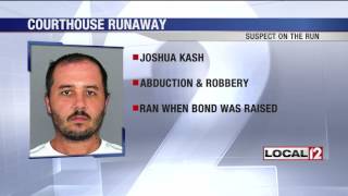 Abduction suspect wanted after escaping Hamilton County courthouse