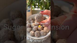 “Protein wala meetha 🥜”#PeanutButterLadoo #HealthyLadoo #HomemadeSweets #guiltfreeeating #ytfood