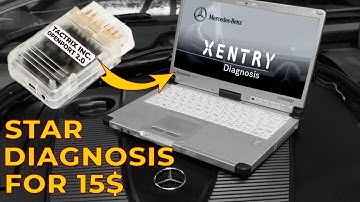 Star Diagnosis DAS Xentry 2025 for $15 / Dealer Xentry Diagnostics via Openport 2.0 J2534 / MINI VCI