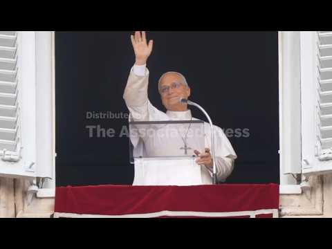 Pope delivers weekly prayer from Vatican after week in hospital