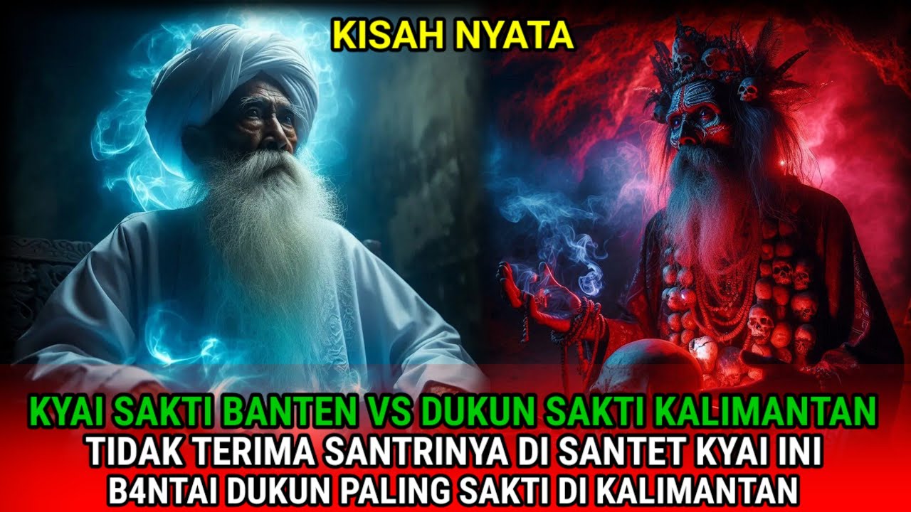 KYAI SAKTI BANTEN B4NTAI DUKUN SAKTI DARI KALIMANTAN SAMPAI T3WAS KARENA SANTET SANTRINYA