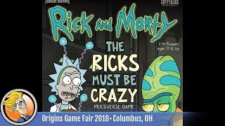 Gaming Bits: Rick and Morty: The Ricks Must Be Crazy Multiverse Game Review, Gaming Bits: Board and Card Game Reviews