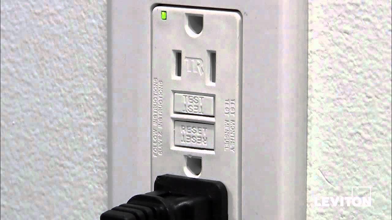 Leviton Ground Fault Circuit Interrupter (GFCI) YouTube