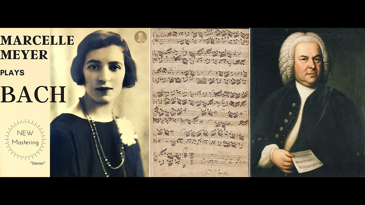 J. S. Bach: Inventionen und Sinfonien BWV 772–801 | Marcelle Meyer, Klavier | 1946 | 