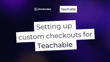 Custom checkouts for Teachable 🤩