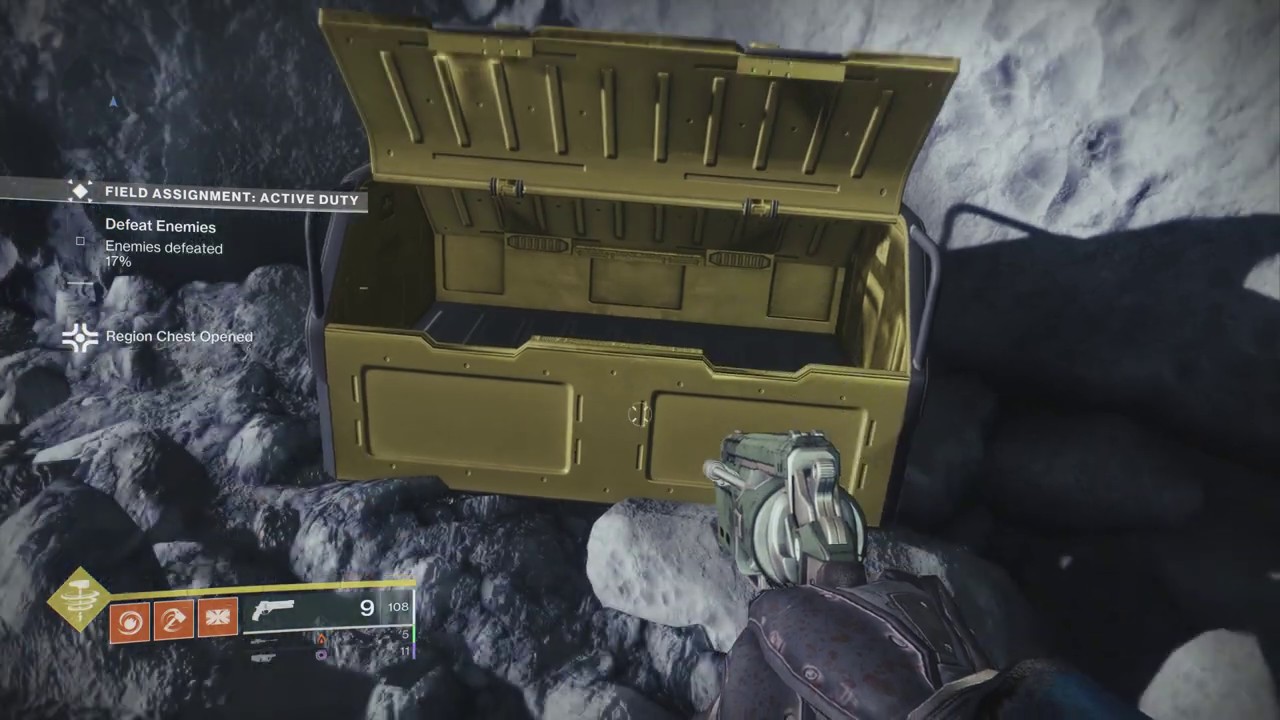 Destiny 2 Shadowkeep - Essence of Despair: Special Gold Loot Chest