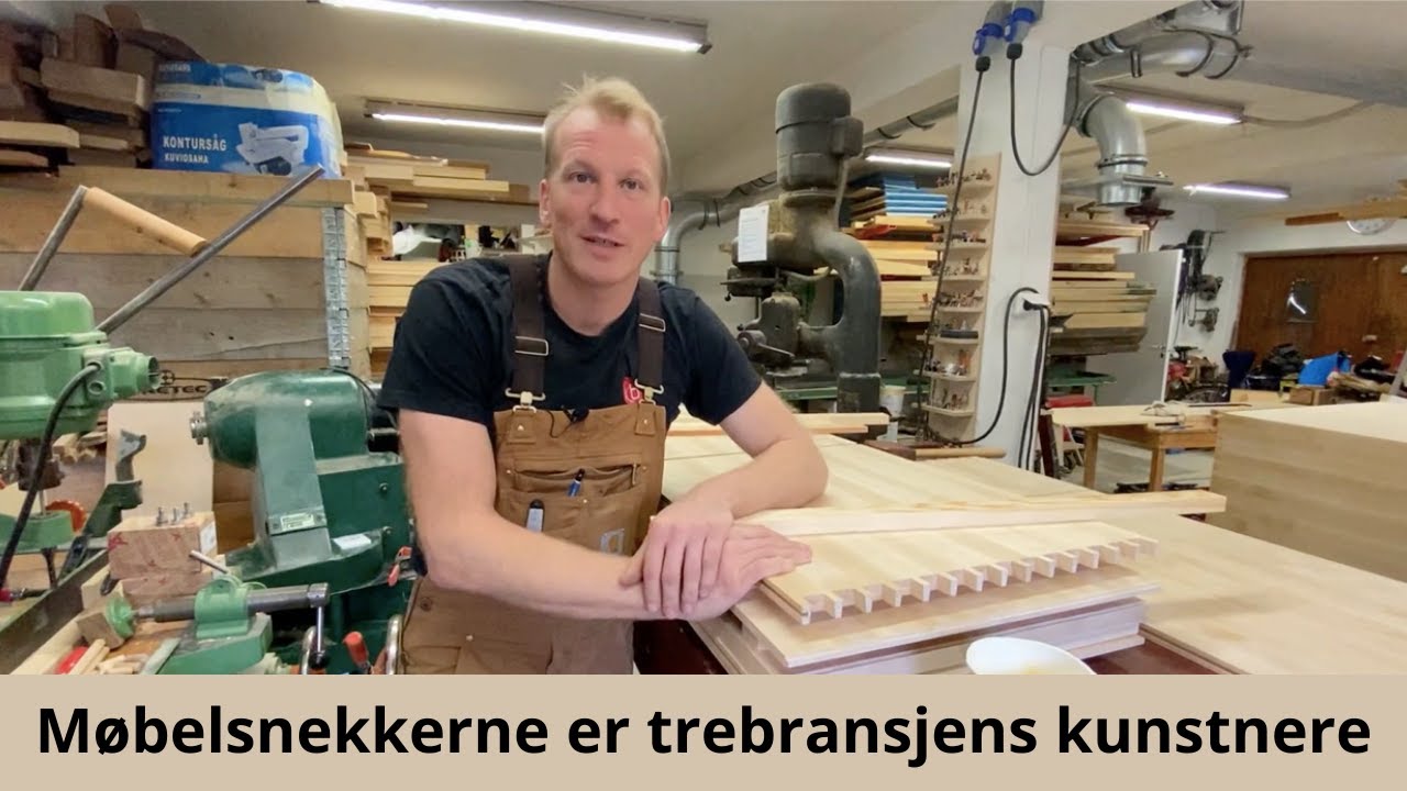 Møbelsnekkerne er trebransjens kunstnere