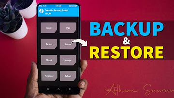 CADANGAN dan PULIHKAN ROM LENGKAP menggunakan TWRP Recovery. [September 2021]
