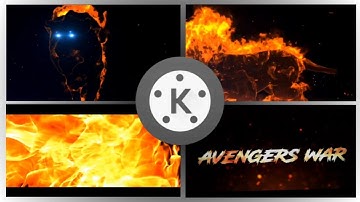 Tiger around fire burst reveal animation || How to make   Intro in kineMaster || wasim designs ||