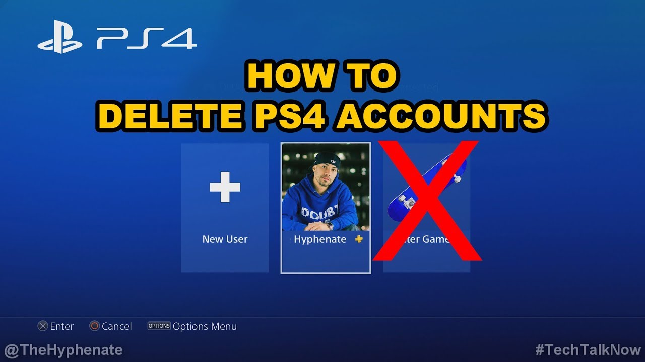 How to Delete a PS4 Account or Close Your PSN Account