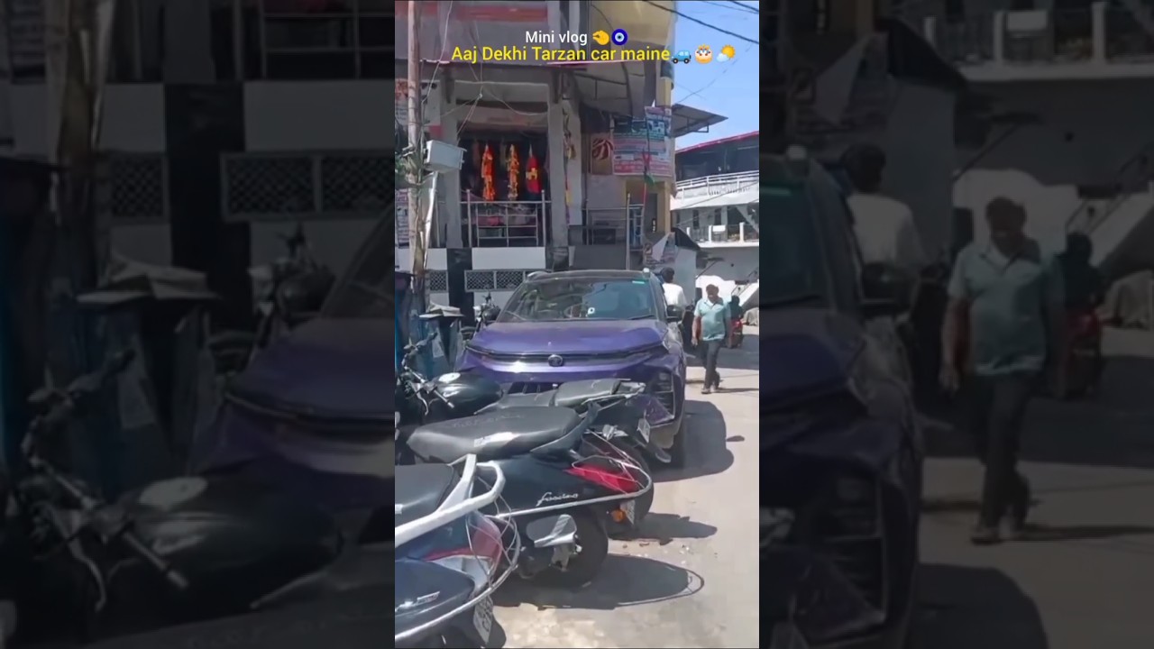 Aaj Dekhi Tarzan car 🧿🚙🤏 #shortvideo #minivlog #vlog #trendingshorts #vlogger