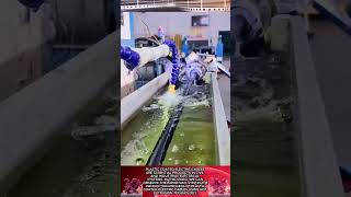 Plastic extrusion process for covering electric cables || Modern technology