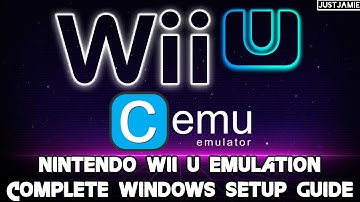 Cemu☆Wii U Emulation Setup Guide 2025 + 4K Settings #cemu #wiiu #emulator