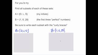 Lesson 3-5: Sets (Part 1)
