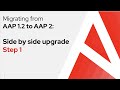 Migration from aap 12 to ansible automation platform 2 side by side upgrade  step 1