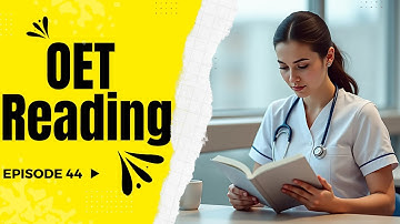 OET Reading Practice Test 44 Best material  All profession | OET Answers Official