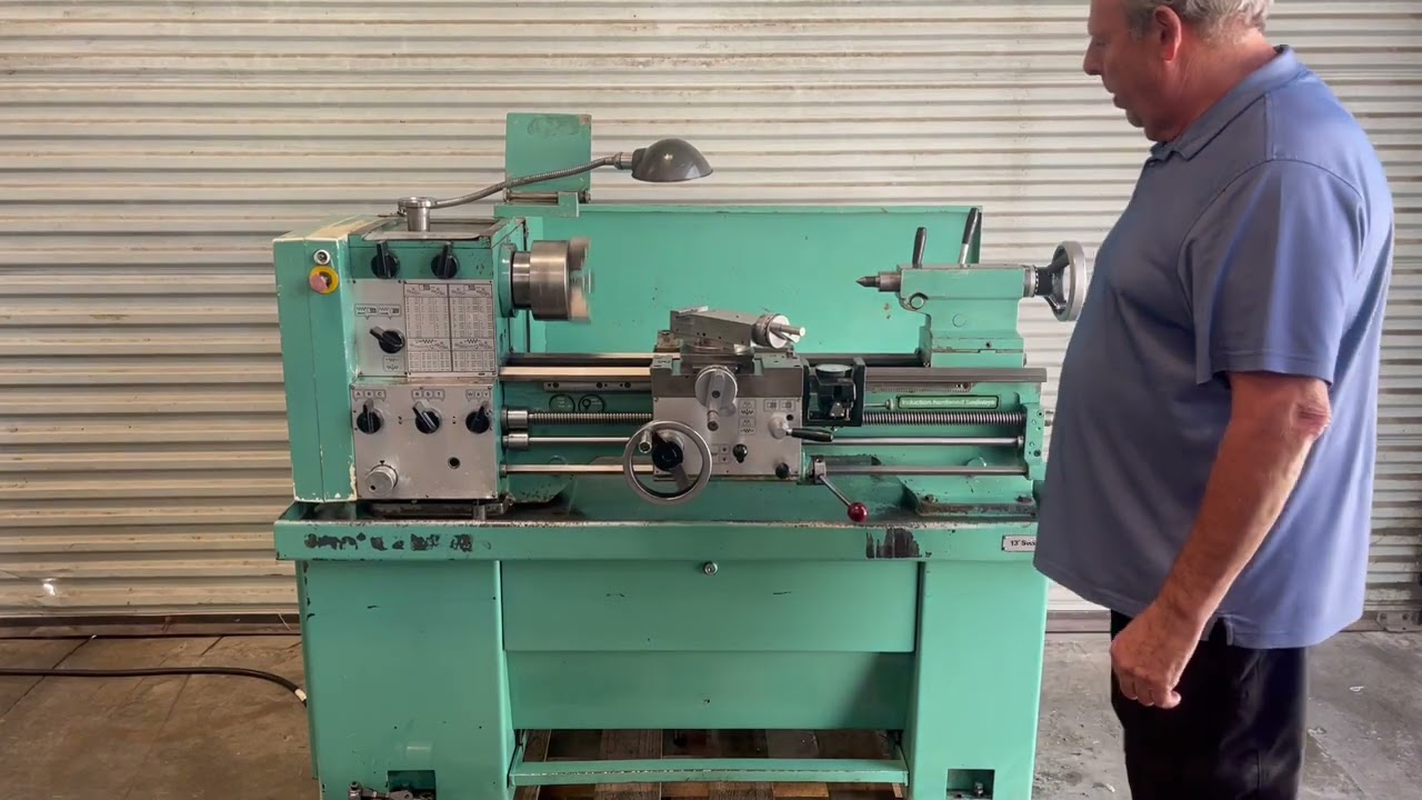 HARRISON M300 13” x 25”cc Precision Engine Lathe #GMT-3163 - youtube