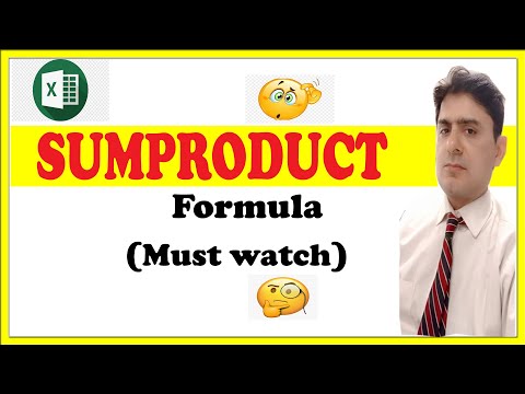 Excel SUMPRODUCT function | How to use sumproduct function | excel sumproduct with multiple criteria