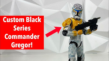 Custom Black Series Clone Captain Gregor