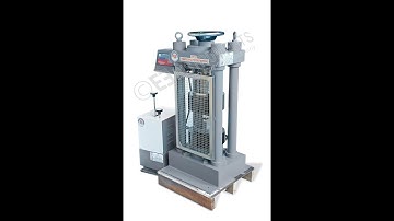 EIE Instruments | Installation of COMPRESSION TESTING MACHINE | CTM |