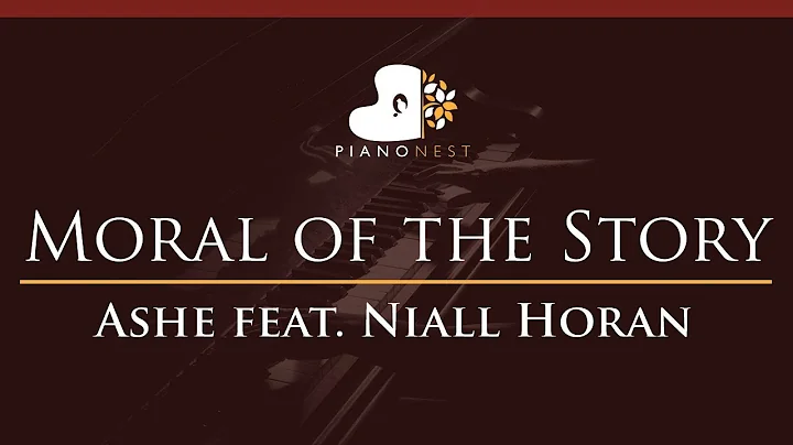 Ashe - Moral of the Story feat. Niall Horan - HIGHER Key (Piano Karaoke Instrumental)