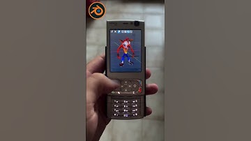 Blender on an 18-year-old Nokia phone #blender #3danimation #blender3d #blendertutorial #trending