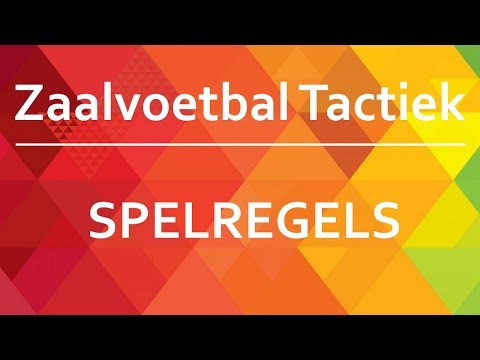 Spelregels zaalvoetbal