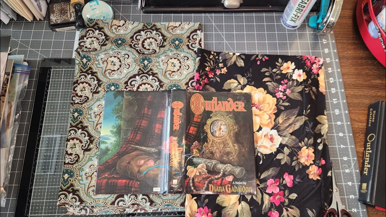 Let's Make an Outlander Fan Journal! Part one, cover construction