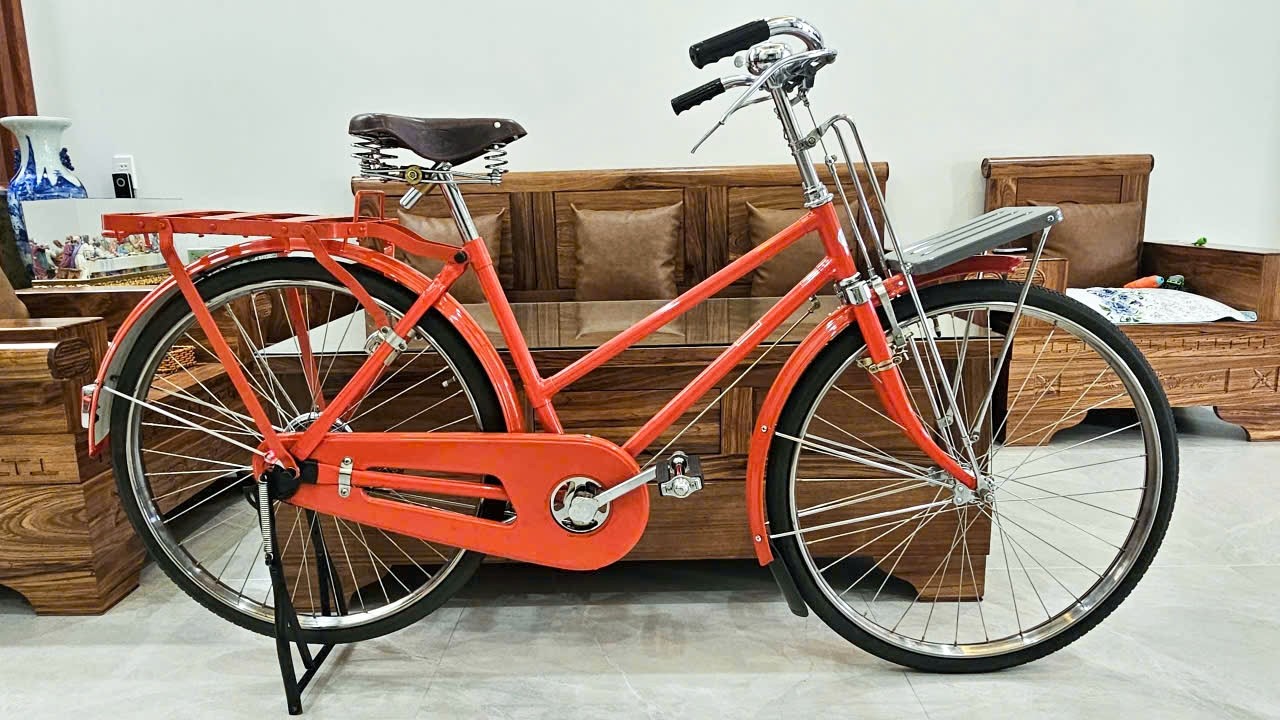 Xe đạp Thư Báo. Độ mới cao. Mang đậm phong cách cổ điển. Rất đáng sưu tầm