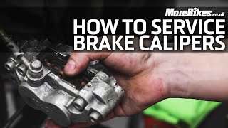 How to Service Brake Calipers | Basic Motorcycle Maintenance