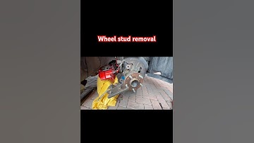 PERFECT and only way to remove your wheel studs!! No hammer 🔨❌ no stress ✅#automobile#diy#toyota#