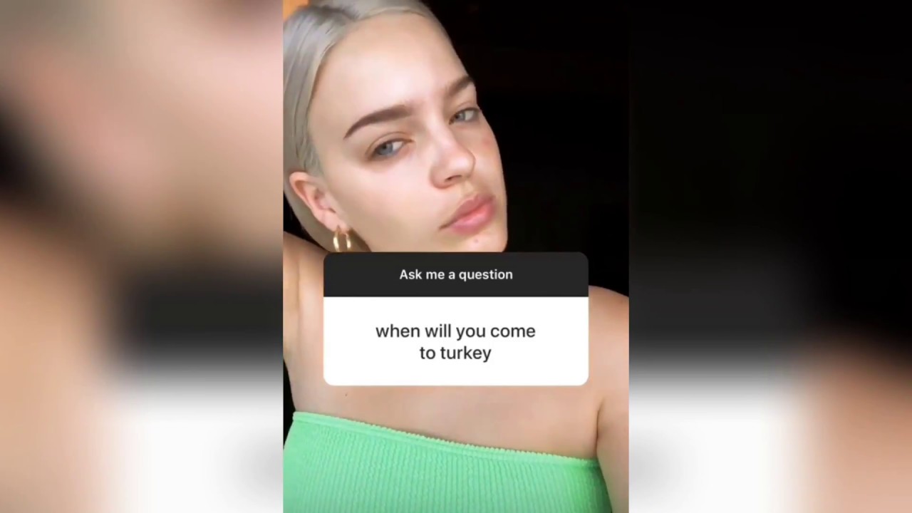 Anne-Marie Q&A on Instagram - 11/07/2018 - YouTube