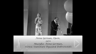 Anny German i Opole 1970, piosenka/song; \